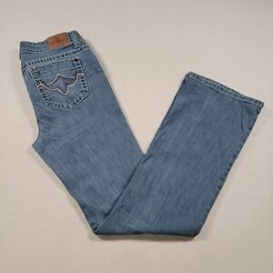 Shyanne Women Bootcut Jeans 31 Reg Blue Denim Western Stitch Stretch